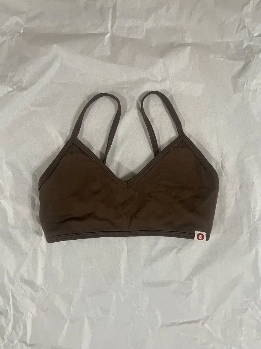 부디무드라 Chevron bra top(Cocoa)